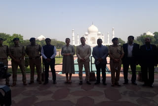 Danish PM Frederiksen visits Taj Mahal, praises the wonder