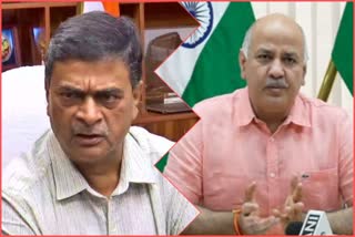 Deputy Chief Minister Manish Sisodia retaliated on statement of Union Minister RK Singh