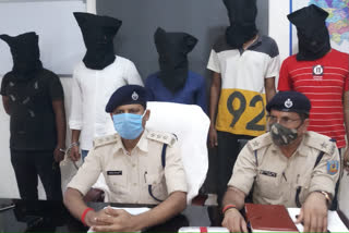 Police revealed serial robbery case in Deoghar