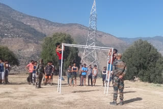 indian army organized pre recruitment training for local youth in doda