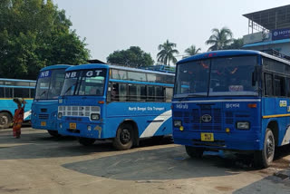 bus and minibus owners of four districts of north bengal do not contribute for durga puja
