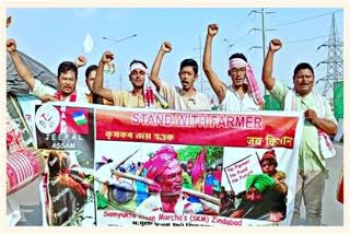 Assam farmer performs street play