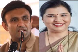 mla-anjali-nimbalkar-outrage-against-minister-sudhakar