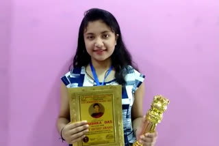 Anuska das winner best artist award