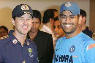 Ricky Ponting, MS Dhoni