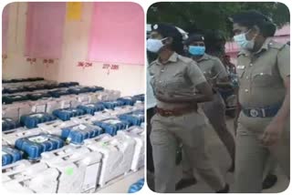 வாக்கு எண்ணிக்கை மையங்களில் மூன்று அடுக்கு பாதுகாப்பு