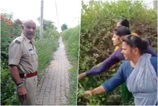 Chennapatna DYSP cleans lake shore at Ramngar