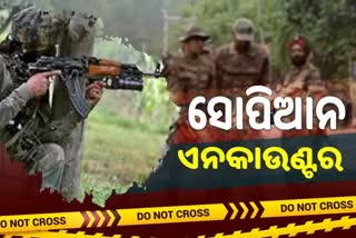 Shopian encounter, ସୁରକ୍ଷାବାହିନୀଙ୍କ ଗୁଳିରେ ଟଳିଲେ ୩ ଆତଙ୍କୀ