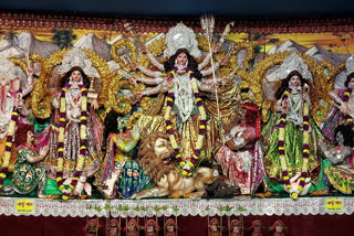 Durga Puja of Raiganj Amar Subrata Club in North Dinajpur