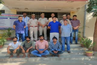 4 miscreants arrested for firing, ransom and kidnapping in Alwar