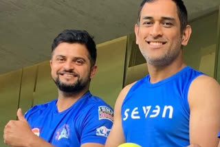 Dhoni -Suresh Raina