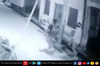 cctv camera captures robbers after lock factory robbery in aligarh