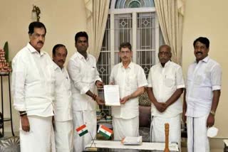 tamilunadu BJP chief Annamalai  meets Governor