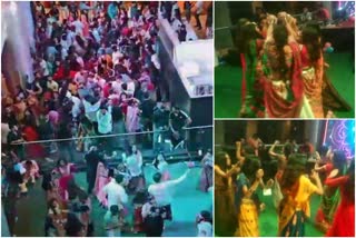 Garba celebration in Jaipur