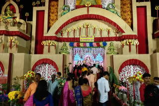 Durga Puja of Chittaranjan Sporting and Cultural Club in Gangarampur South Dinajpur