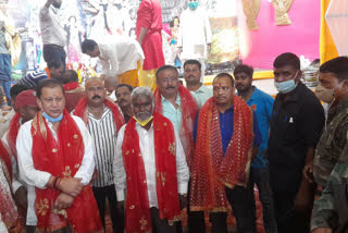 durga puja celebration in seraikela