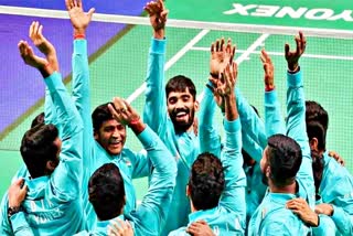 Thomas Cup  Badminton News  Indian Badminton  Indian Badminton Team  थामस कप  भारतीय पुरुष बैडमिंटन टीम  क्वार्टर फाइनल  खेल समाचार  Sports News