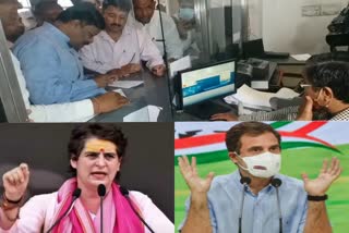 BJP workers sent air ticket to Rahul Priyanka Gandhi to meet Hanumangarh Dalit family
