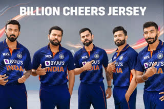 Billion Cheers Jersey of Team India for T20 World Cup 2021