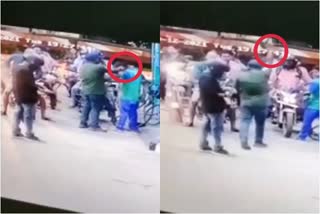 CCTV footage of loot