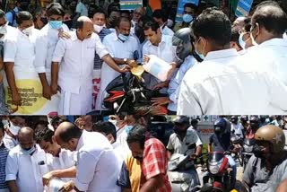 Congress  free petrol  fuel price hike  ഇന്ധന വിലവർധന  സൗജന്യ പെട്രോള്‍  കോണ്‍ഗ്രസ്  പ്രധാനമന്ത്രി നരേന്ദ്ര മോദി  പ്രധാനമന്ത്രി  പ്രതിഷേധ പെട്രോൾ