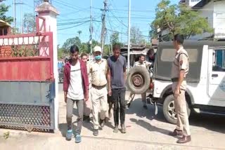 4 youth apprehanded by jorhat police with drugs