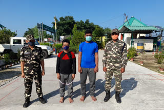 भारत नेपाल सीमा से दो बंग्लादेशी गिरफ्तार