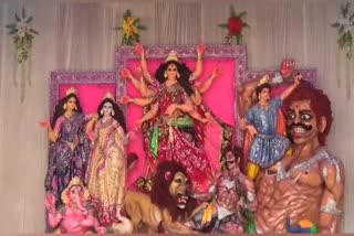 Durga puja celebrations ranthali