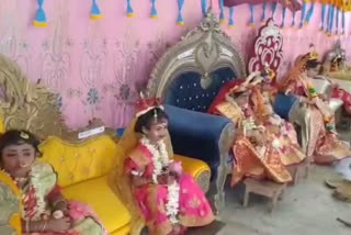 Naba Kumari Puja at Sarbamangala Temple in East Bardhaman