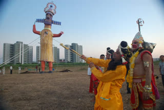 ravana dahan: ઈન્દોર ડિસ્ટ્રિક્ટ કોર્ટમાં રાવણ દહનને ખોટું માનીને કોર્ટમાં અરજી રજૂ કરવામાં આવી