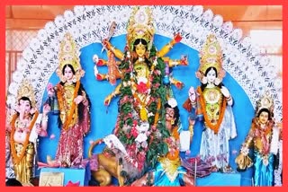 maa durga Dashami puja in rairangpur puja mandap