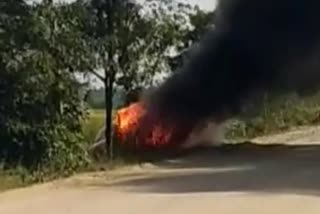 Pathalgaon  Jashpur district  Car ploughs  Chhattisgarh  Dushera procession  ദസ്റ‌ ഘോഷയാത്ര  കഞ്ചാവ്  ചത്തീസ്‌ഗഡ് ജില്ല