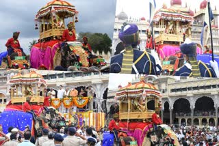 Dasara festival  Mysuru Dasara festival  Jamboo Savari  Chief Minister Basavaraj Bommai  S T Somashekar  ദസ്റ‌ ഉത്സവം  മൈസൂര്‍ കൊട്ടാരം