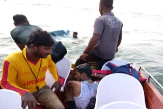 three tourist rescued