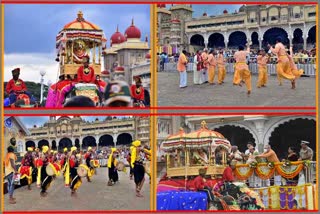 Simple and traditional Mysore Dasara Jumbo Savari photos