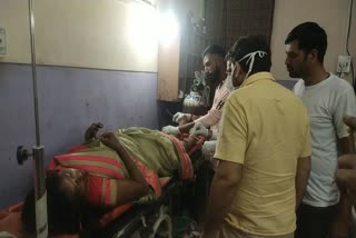 पत्नी पर कुल्हाड़ी से हमला , चूरू में पत्नी पर हमला, wife attacked with axe , Wife attacked in Churu