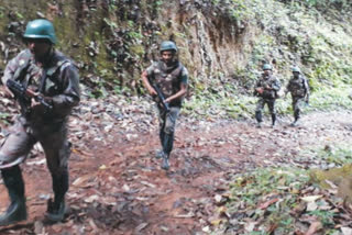 Anti-Maoist combing operation underway in Malkangiri of Odisha