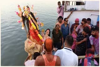 Durga Visarjan process completed at Dhubri