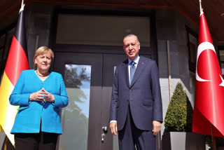 Erdogan bids farewell to Merkel