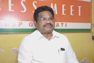 BJP mla k narayan rao Press Meet on zilla parishad reservation seat of gajapati distirict