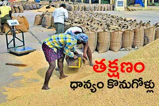 Paddy Procurement in Telangana