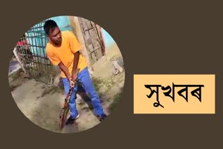 arjun-munda-from-teok-selected-in-national-blind-cricket-team