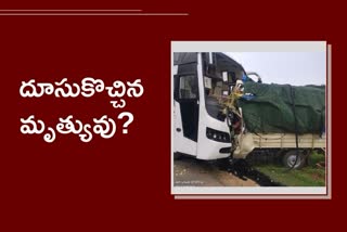 Four farmers died in Tumkur road accident