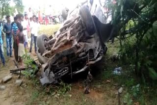 one-killed-in-horrific-road-accident-in-dhanbad
