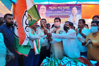 Coochbehar BJP District Secretary Sudeb Karmakar Join to TMC Before Dinhata By Election