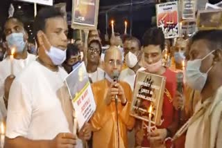 ISKCON Protest at Kolkata