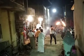 Traditional Pot dance in Dashara festival