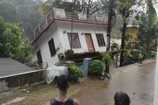 House collapses in gushing water in Kerala amid rains