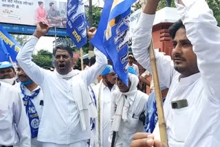 bsp protest in jaipur