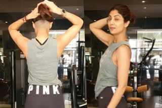 shilpa shetty bold haircut